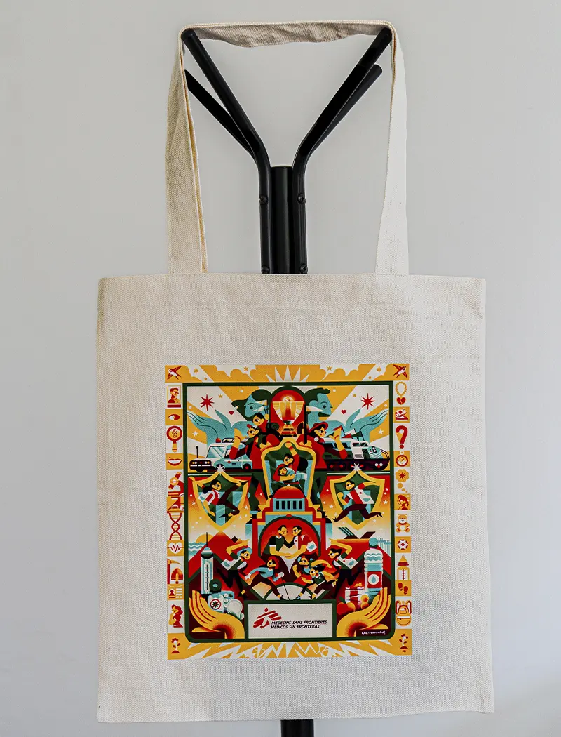Totebag edición limitada de MSF